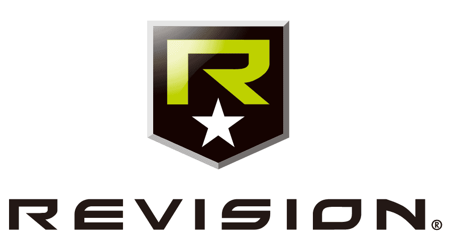Logo de Revision Military la marque de lunettes balistiques US